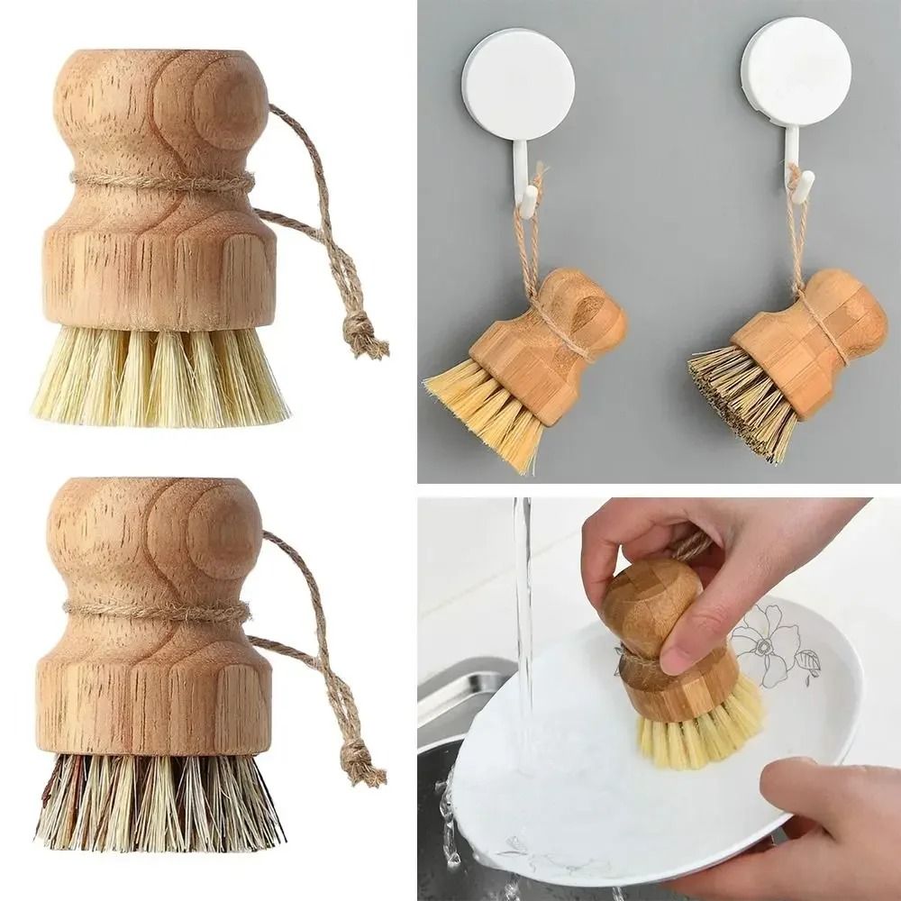Eco Friendly Kitchen Cleaning Brush Set 5