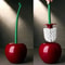 Cherry Shape Toilet Brush Set 5