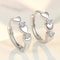 Stylish Heart Hoop Earrings 4