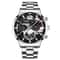 Classic Stainless Steel Quartz Wristwatch 8