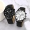 Elegant Leather Couple Watch Set 3