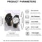 Elegant Leather Couple Watch Set 4