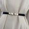 Elegant Pearl Buckle Elastic Waist Belt 0