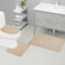 Stone Pattern Bathroom Mat Set 3