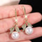 Elegant Pearl Crystal Tassel Earrings 9