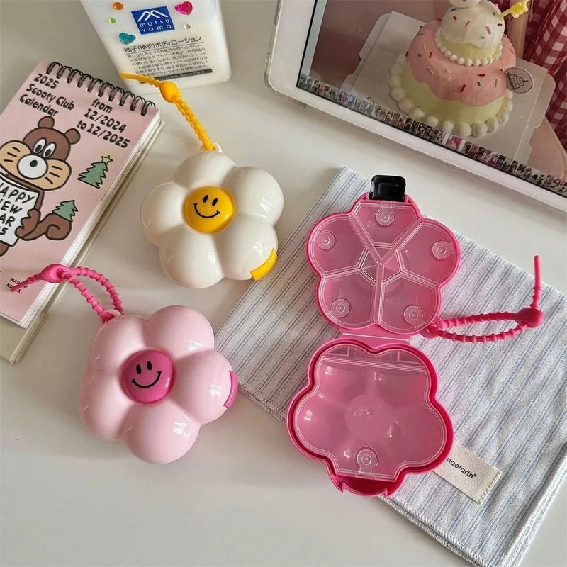 Flower Shaped Portable Storage Box 1