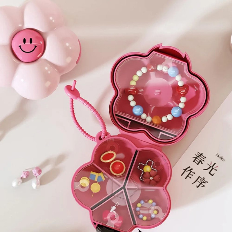 Flower Shaped Portable Storage Box 3