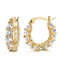 Dazzling Crystal Hoop Earrings 0