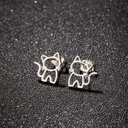 cute stainless steel stud earrings