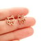 Cute Stainless Steel Stud Earrings 5