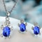 Fashion Crystal Jewelry Set 4