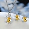 Fashion Crystal Jewelry Set 6