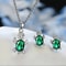 Fashion Crystal Jewelry Set 9