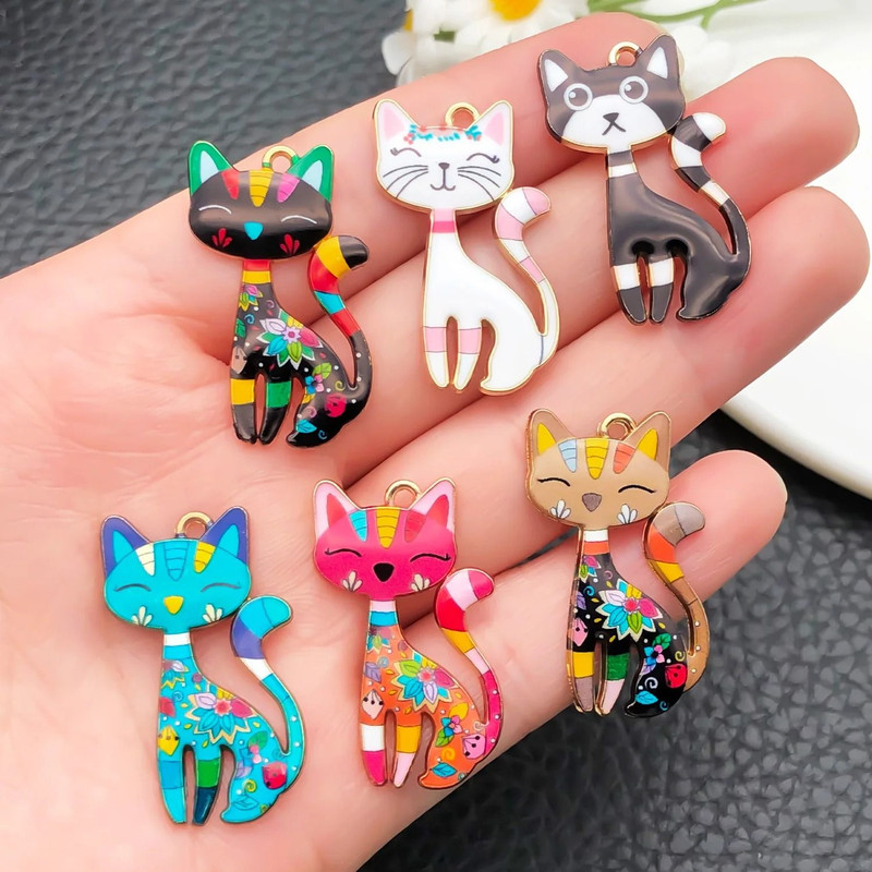 Colorful DIY Charm Set For Jewelry Crafts 0
