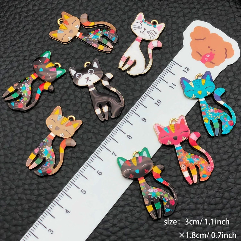Colorful DIY Charm Set For Jewelry Crafts 2