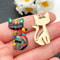 Colorful DIY Charm Set For Jewelry Crafts 11