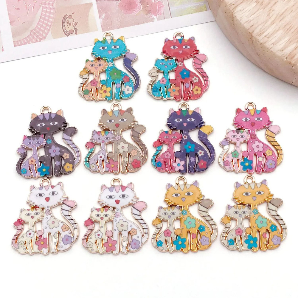 Colorful DIY Charm Set For Jewelry Crafts 14
