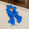 Colorful Petal Tassel Earrings 22