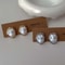 Modern Metal Pearl Stud Earrings 4
