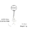 Funny Stickman Keychain Set 3
