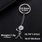 Funny Stickman Keychain Set 6