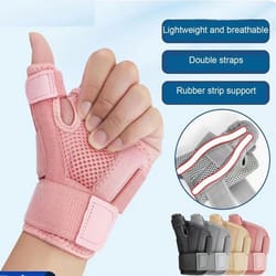 adjustable thumb wrist brace support