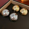 Smooth Metal Ball Stud Earrings 1