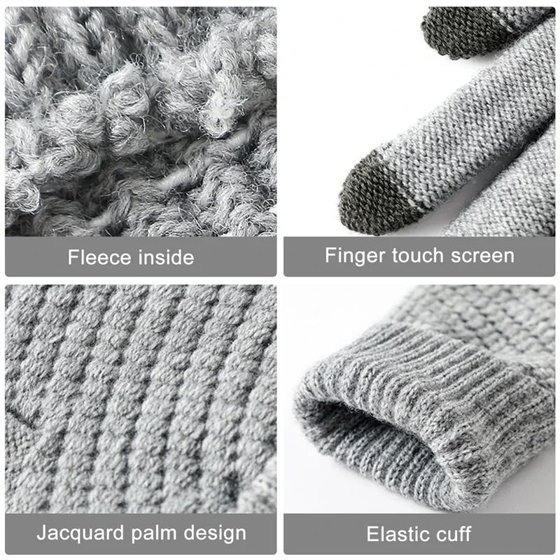 Warm Touch Screen Winter Gloves 1