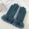 Cozy Winter Plush Touch Screen Gloves For Women 9