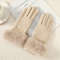 Cozy Winter Plush Touch Screen Gloves For Women 6
