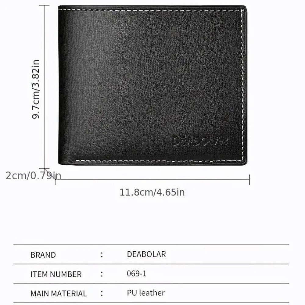 Slim Classic Wallet For Men With Card Holder 2