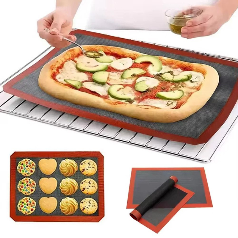 Reusable Silicone Baking Mat Sheet 30 X 40 Cm NonStick Heat Resistant 0