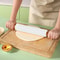NonStick Silicone Rolling Pin With Wooden Handle For Baking 1