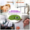 3D Sad Frog Plush Sleep Mask Soft Travel Blindfold For Women And Men 3
