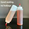 Plastic Squeeze Bottle With Needle Nose Scale For Kitchen Sauce And Oil 3