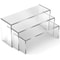 Acrylic Display Stand Set U Shape Storage Shelf For Dessert Or Jewelry 6