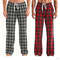 Christmas Pajama Pants With Pockets Soft Plaid Stretch Lounge Bottoms 0