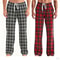 Christmas Pajama Pants With Pockets Soft Plaid Stretch Lounge Bottoms 0