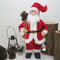 Festive Standing Santa Claus Figurine For Holiday Decor 2