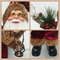 Festive Standing Santa Claus Figurine For Holiday Decor 3