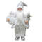 Festive Standing Santa Claus Figurine For Holiday Decor 4