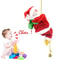 Electric Climbing Santa Claus Toy For Christmas Decor 2