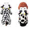 Cozy Coral Velvet Pet Outfit With Dinosaur Or Cow Style For Autumn And Winter Warmth 6