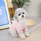 Cozy Plush Stripe Pet Hoodie For Autumn And Winter Warmth 2