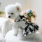 Cozy Bow Princess Pet Dress For Autumn And Winter Warmth 5