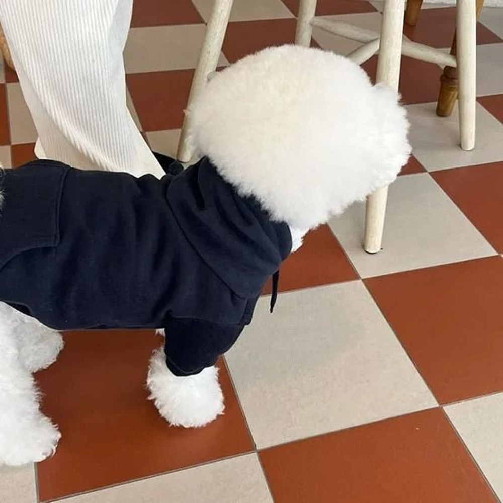 Winter Plush Hoodie For Dogs Warm Cozy Fashion Hoodie For Cold Weather 6