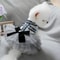 Cozy Grey Blue Princess Pet Dress For Autumn And Winter 1