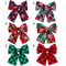 Movable Winter Dog Collars With Elastic Bands And Christmas Bow Ties 2 PCS Set 5