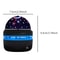 Starry Sky LED Projector Light Rotating Magic Ball Moon Star Night Light For Home Decor 4
