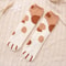 Soft Fluffy Animal Pawprint Fleece Socks For Women Winter Home Comfort 10